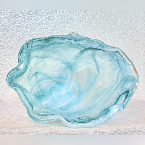 Abstract Murano Art Glass Bowl / Vase - Picture 4 of 9